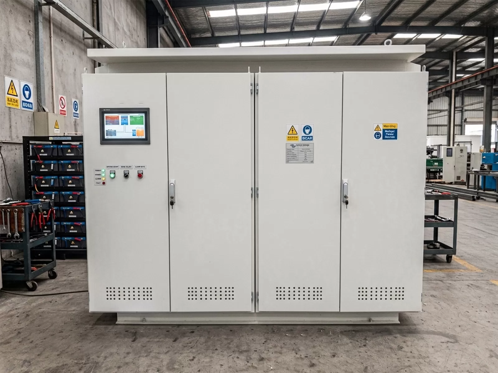 EV Charging Station Distribution Panel